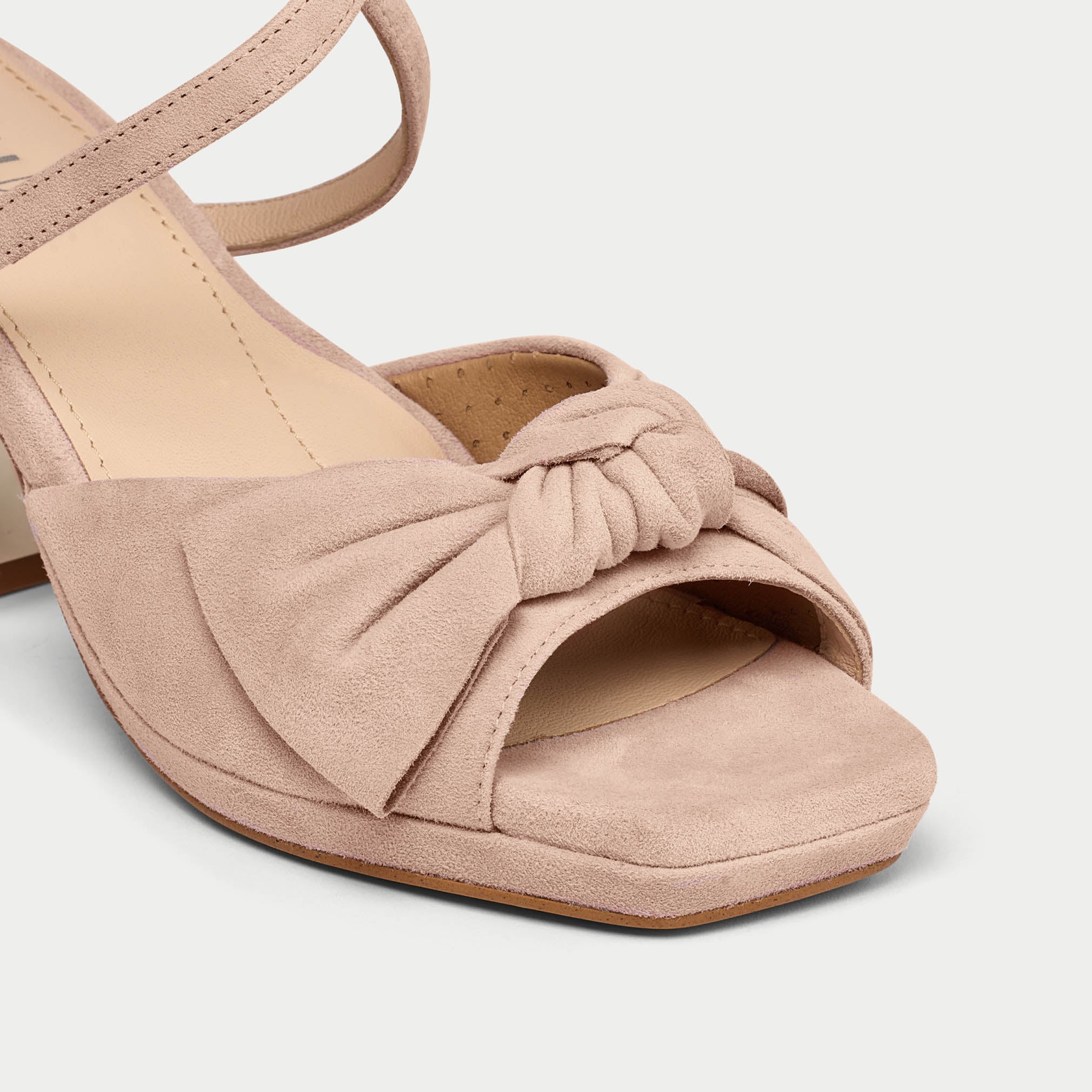Lydia - Taupe Suede