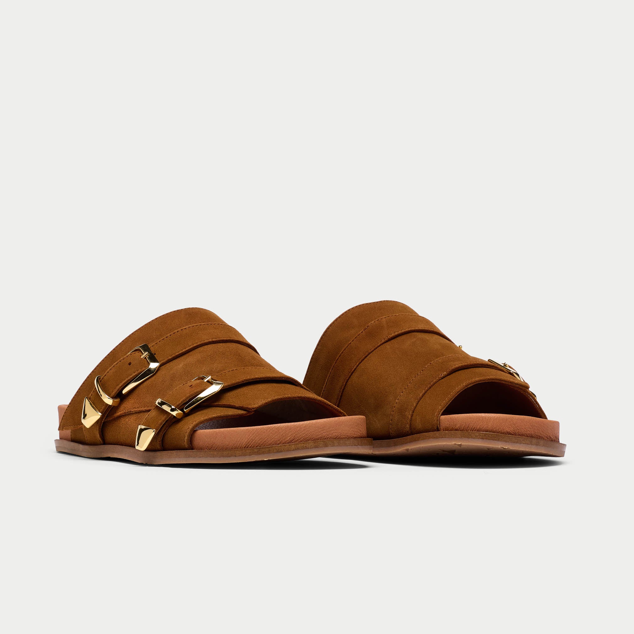 tan suede sandals for bunions
