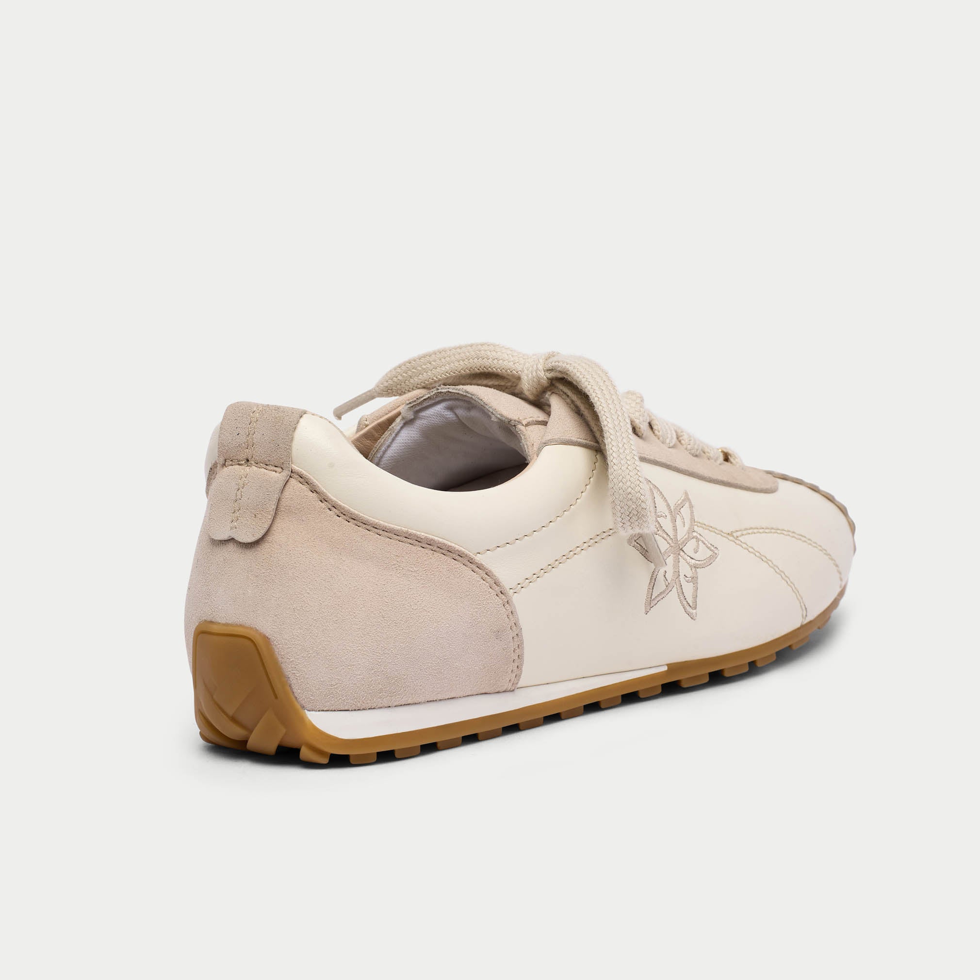 Star - Cherry Suede Wide Fit Sneakers