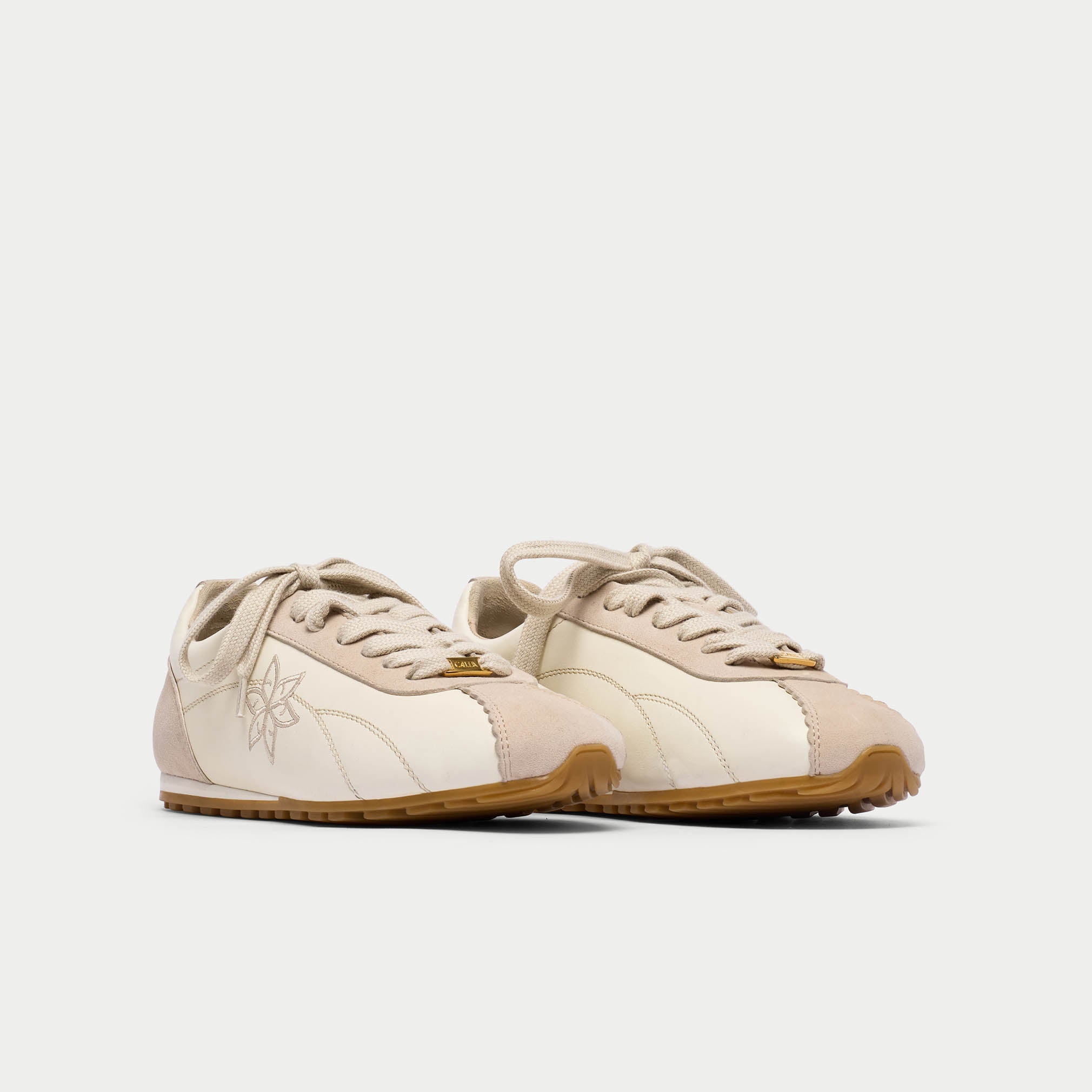 Star - Cherry Suede Wide Fit Sneakers