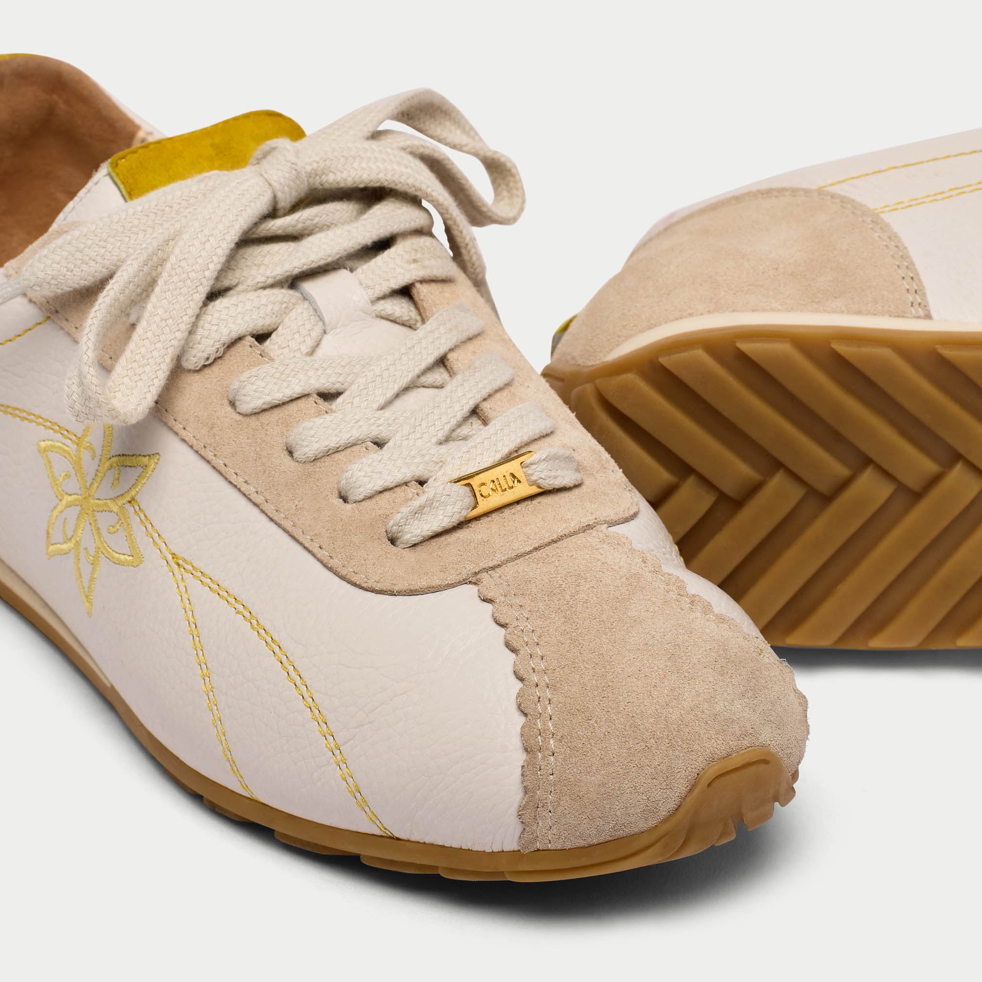 Star - Cherry Suede Wide Fit Sneakers