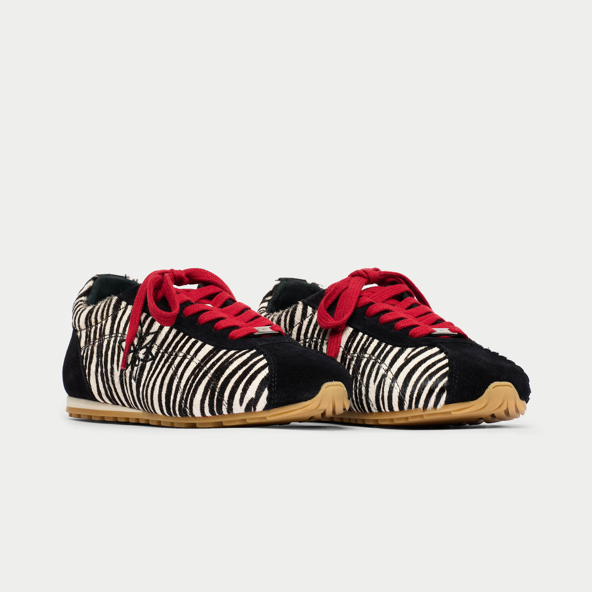 Aurora - Zebra Wide Fit Trainers