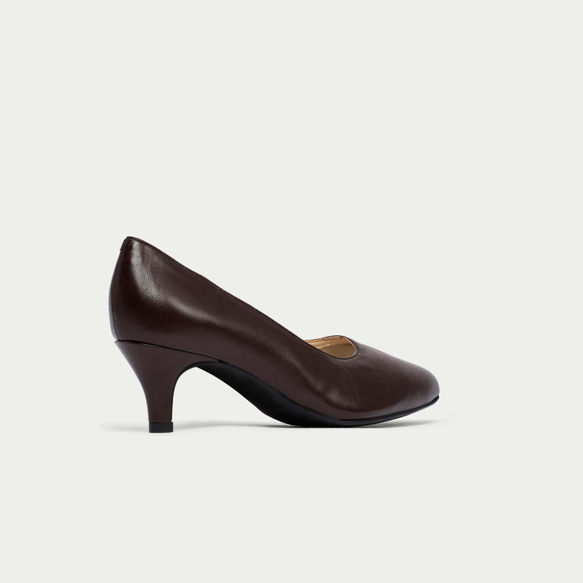 Ava - Coffee Leather Courts