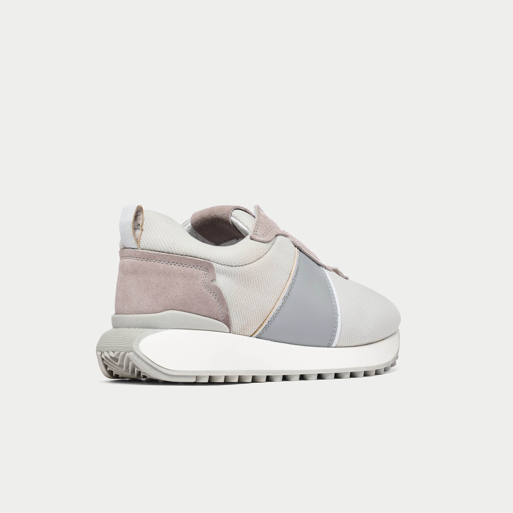 grey cosmos trainers back/side view