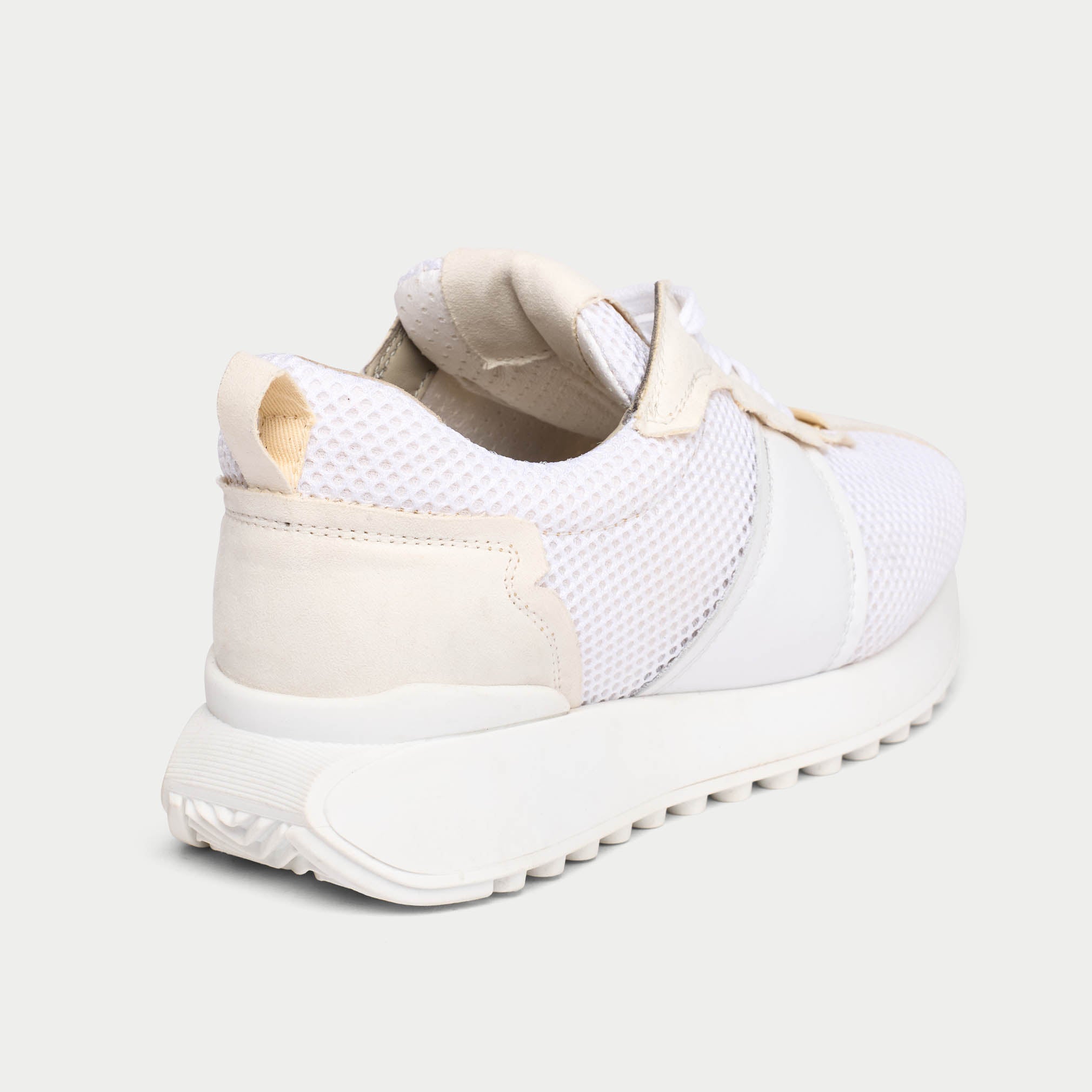 Cosmos - Chunky-Sole Bright White Mix Wide Fit Trainers
