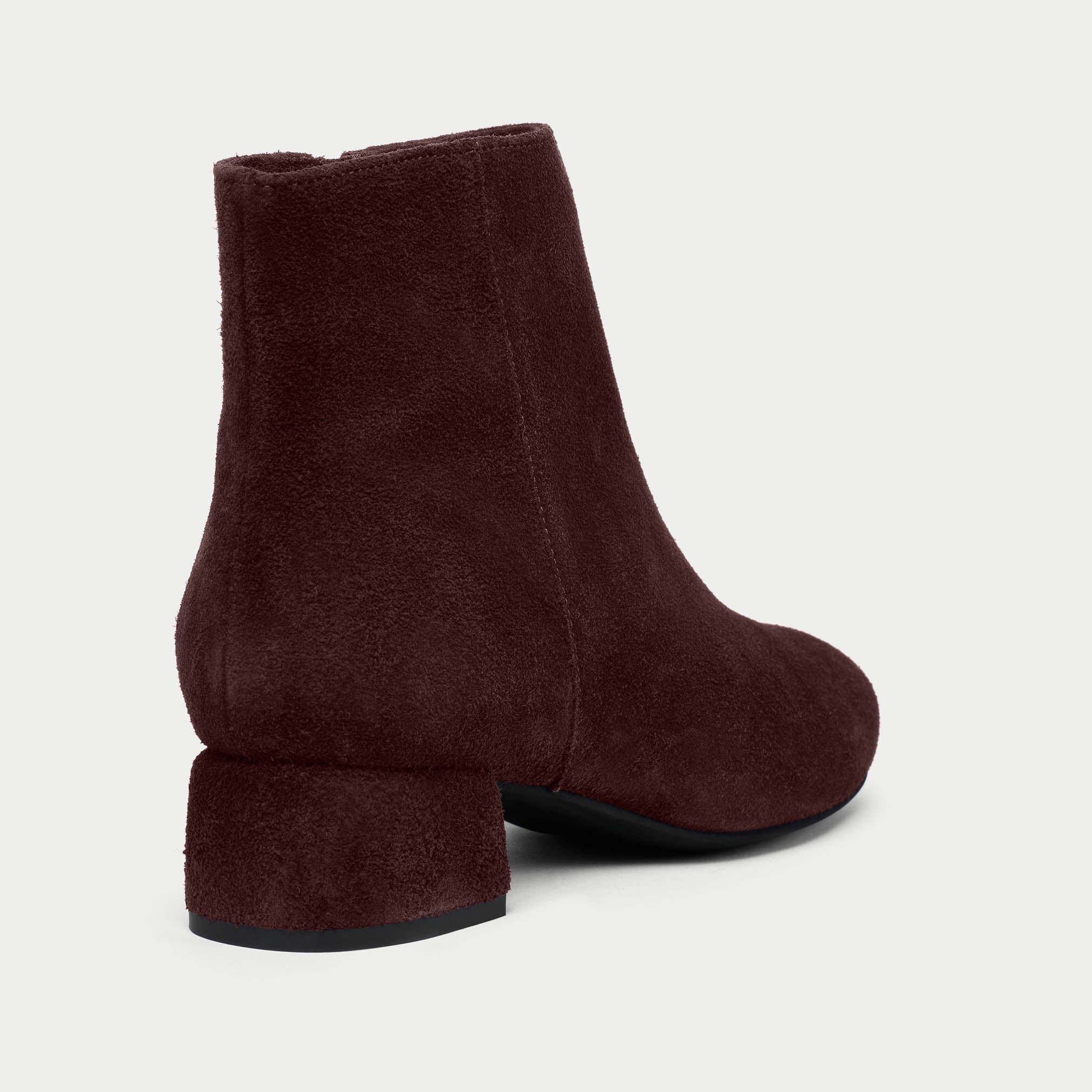 Lucy - Chocolate Suede Boots