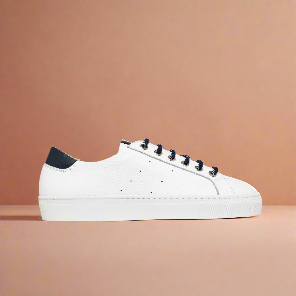 star white sneakers for bunions side view