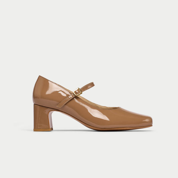 Tan mary cheap jane heels