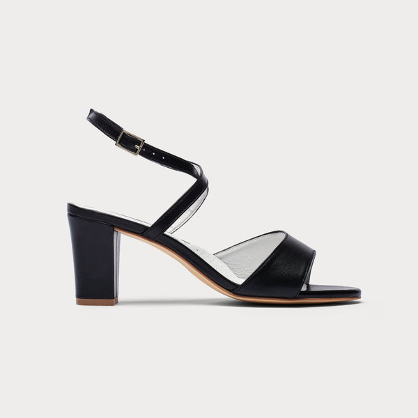 Black sale sandal shoes