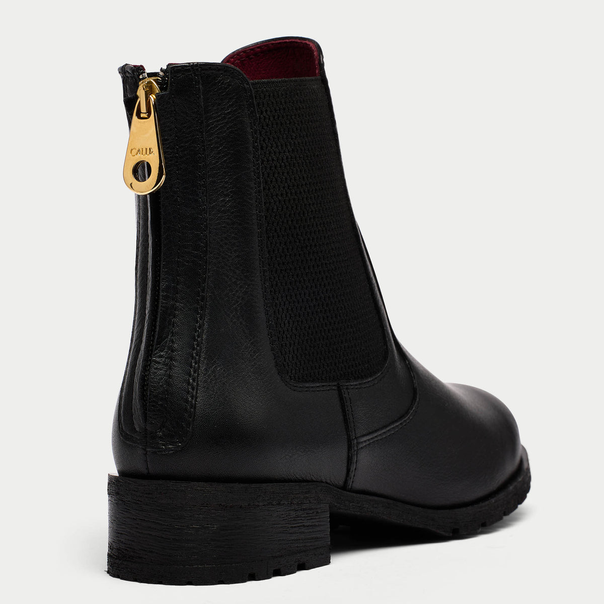 Alice - Black Leather Boots (image 3)