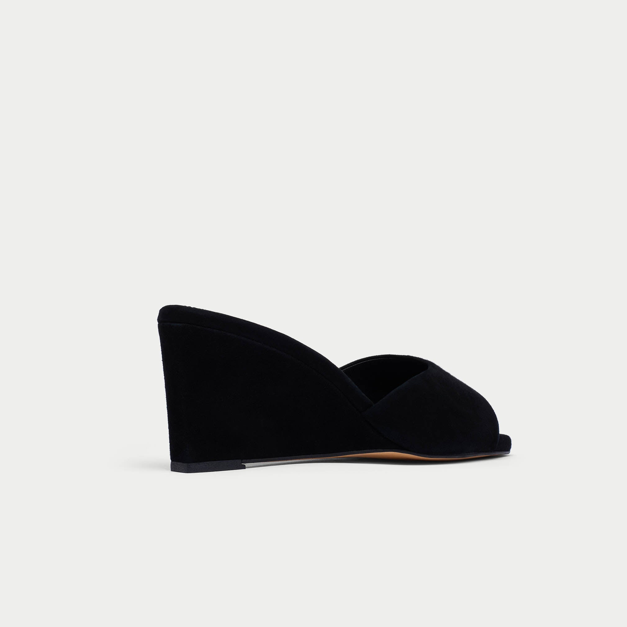 Clare - Black Suede