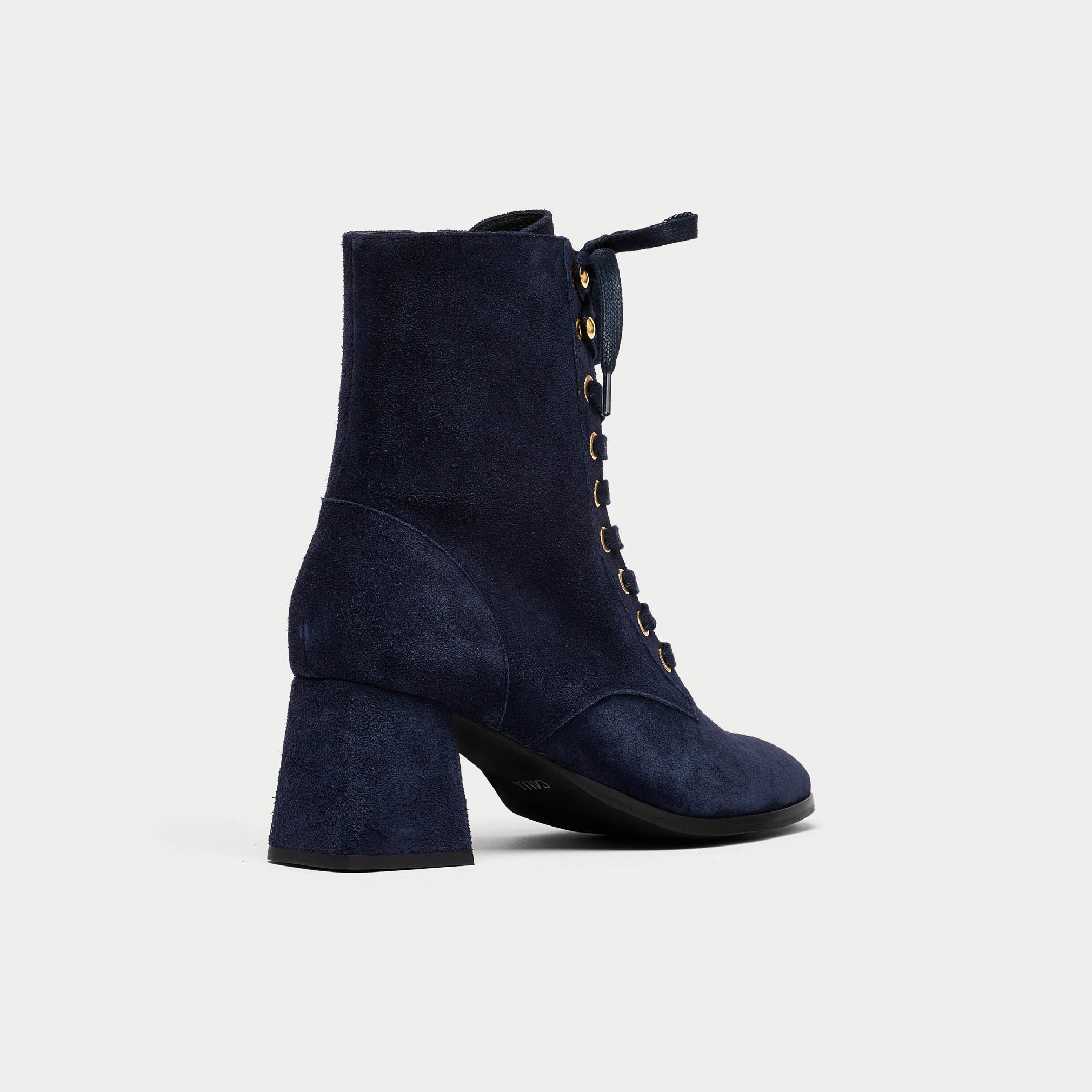 Cleo - Navy Suede