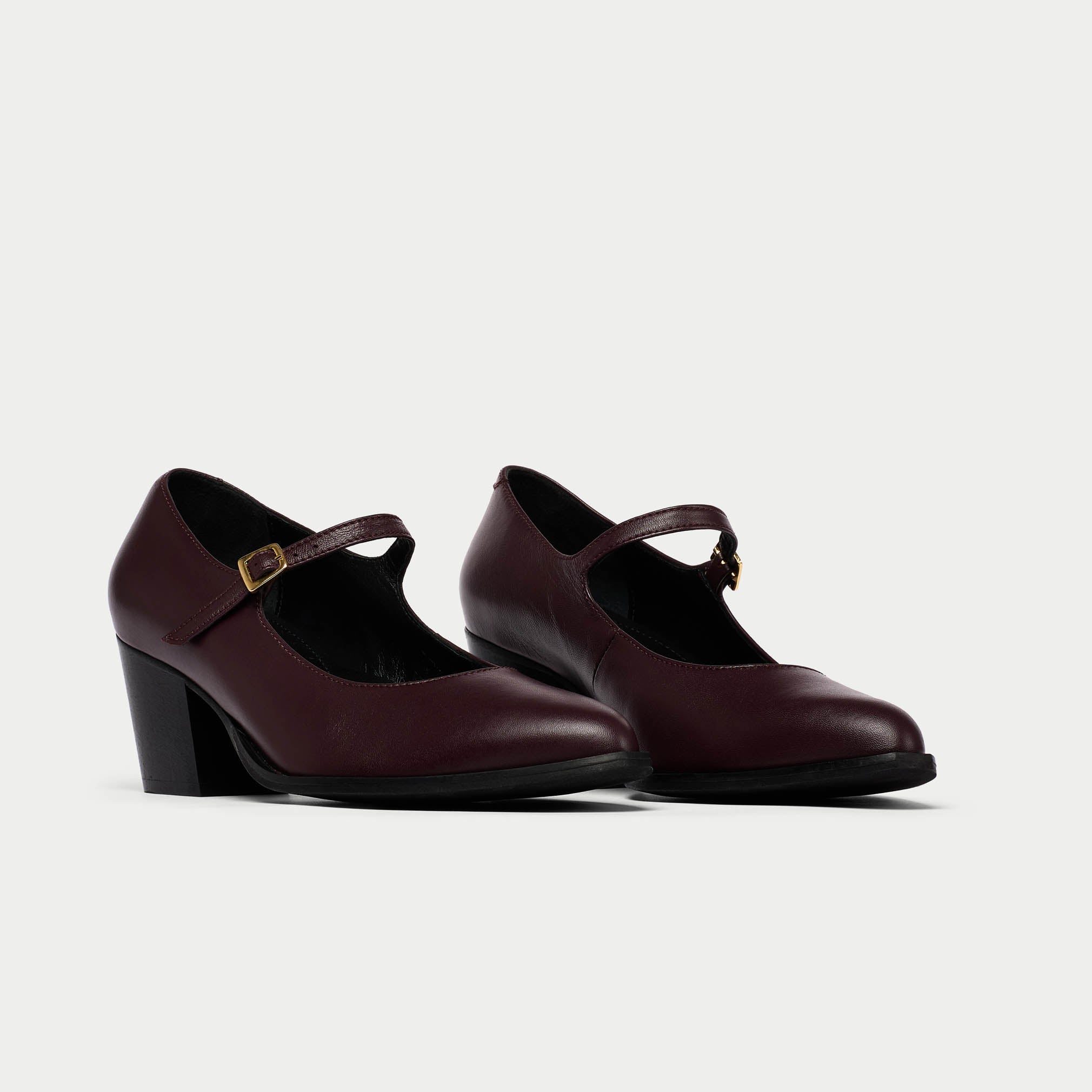 Corina - Ox Blood Leather