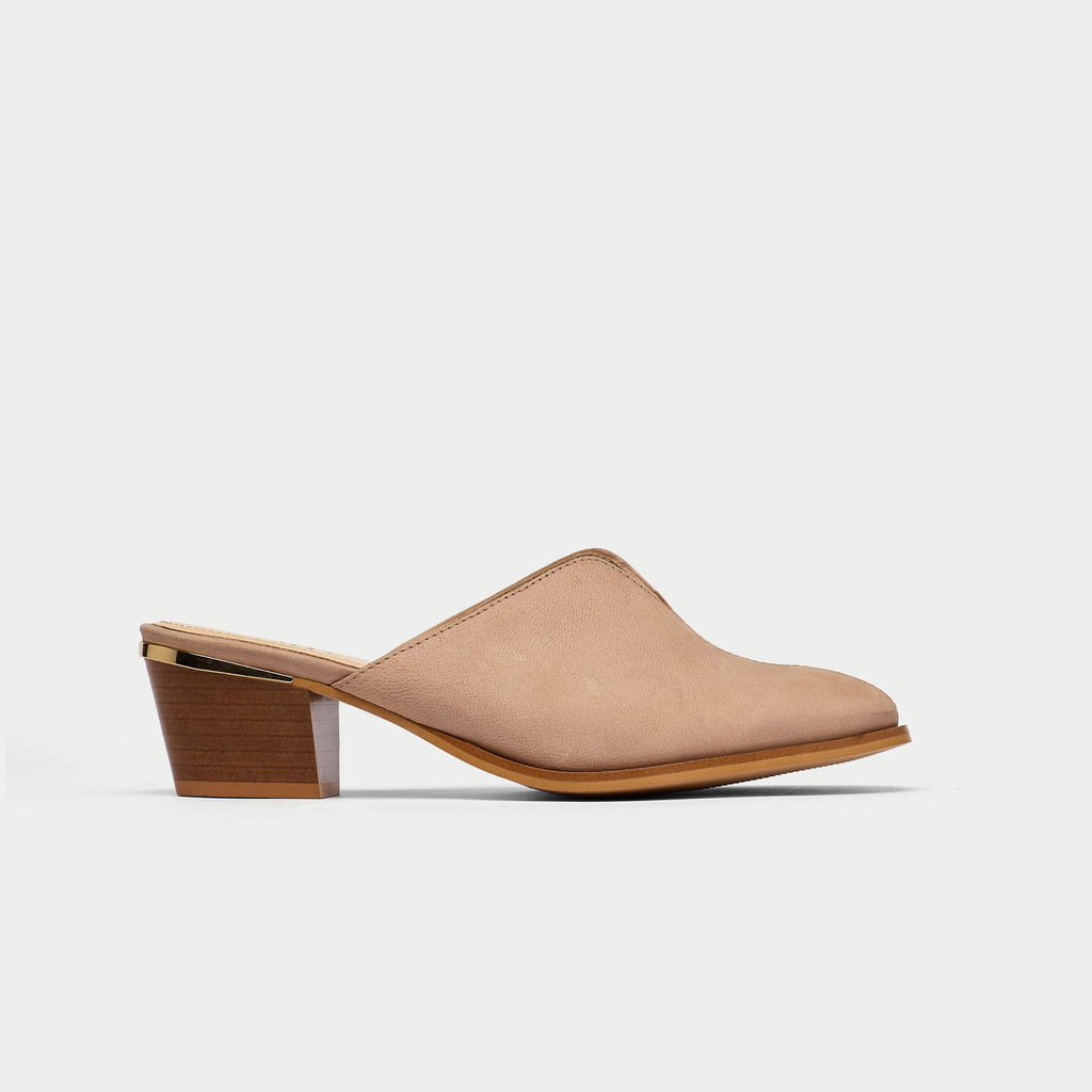 Leather mules deals