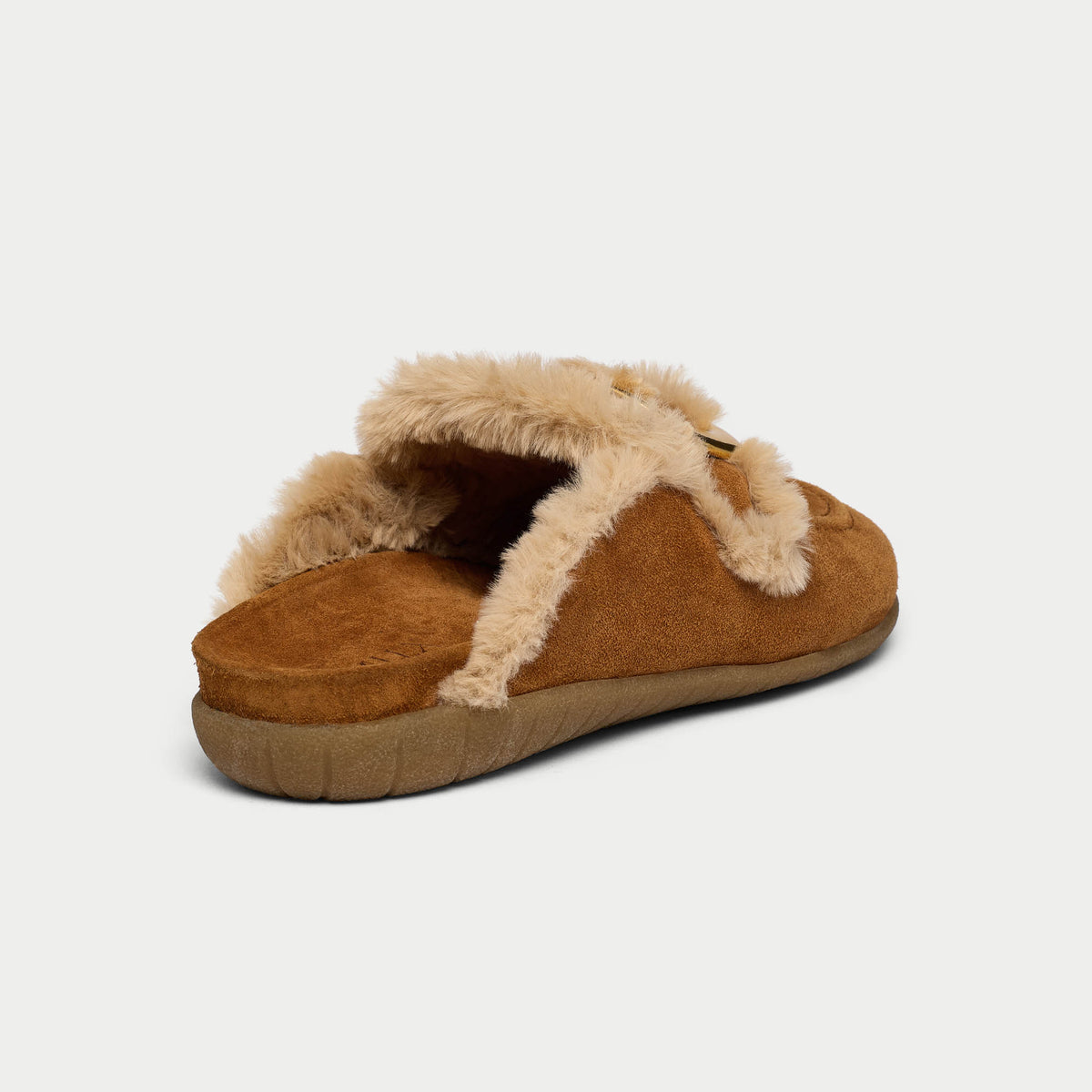 Ember - Mocha Chocolate Suede Slippers (image 5)