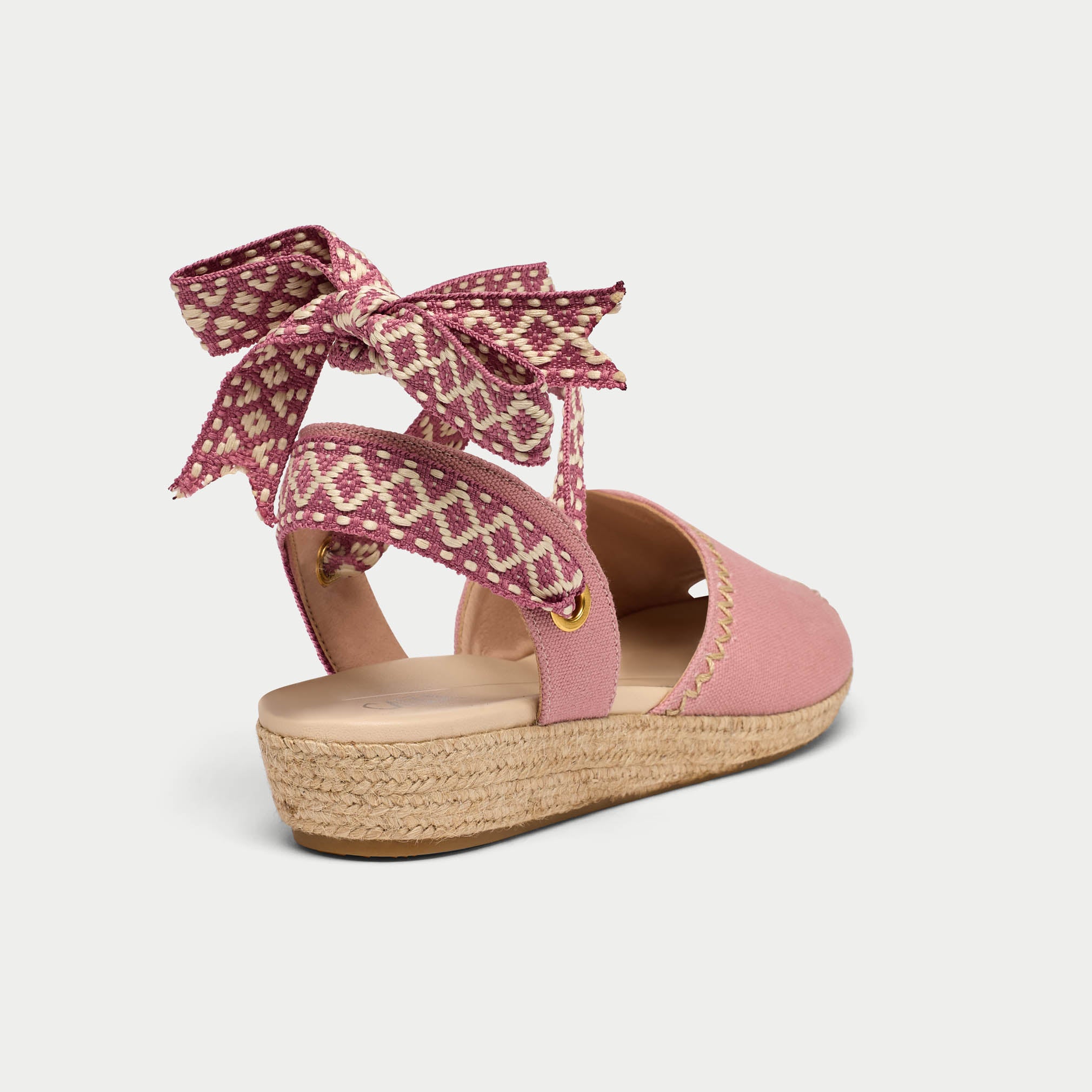 Evelyn rose espadril back/side view