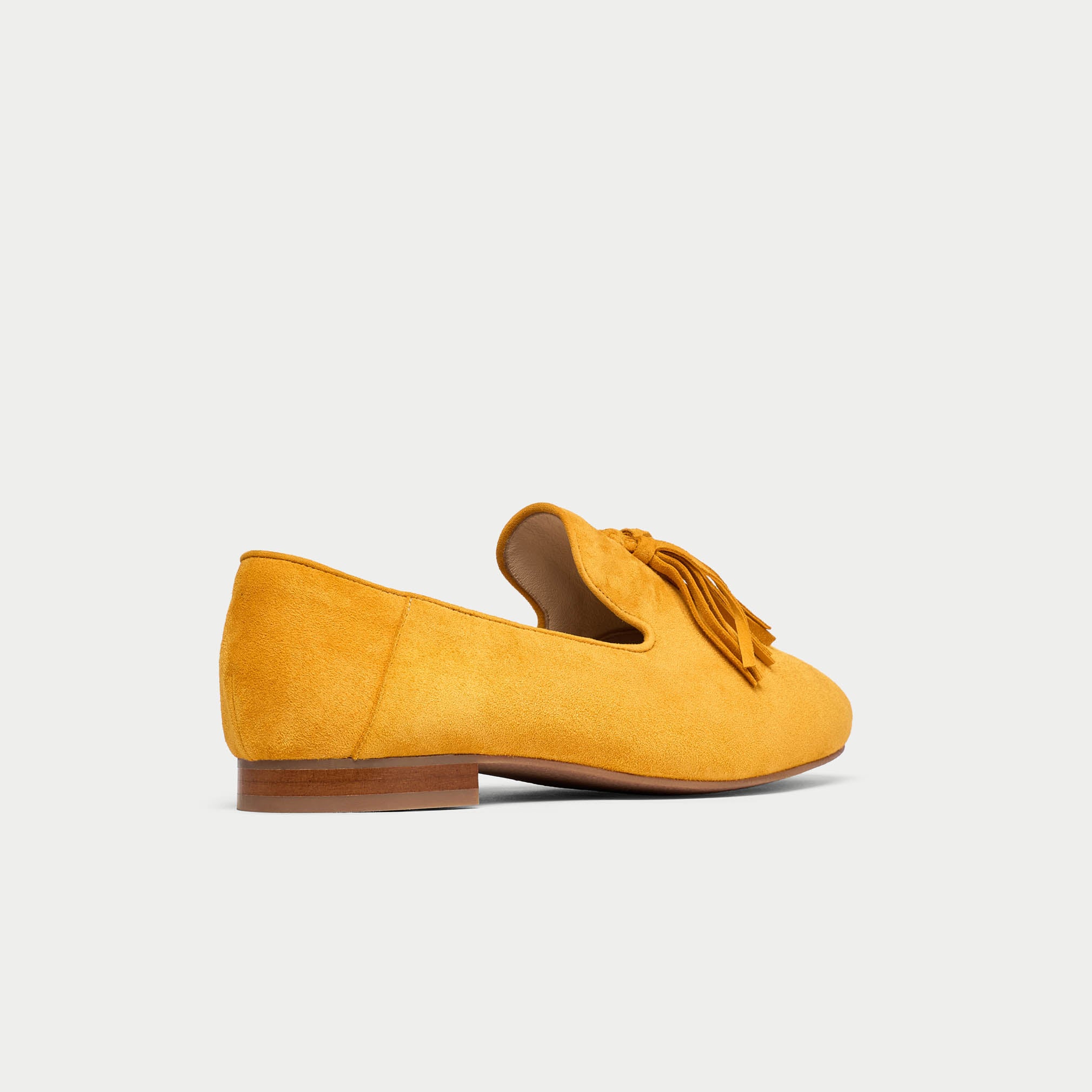 Freya - Mustard suede