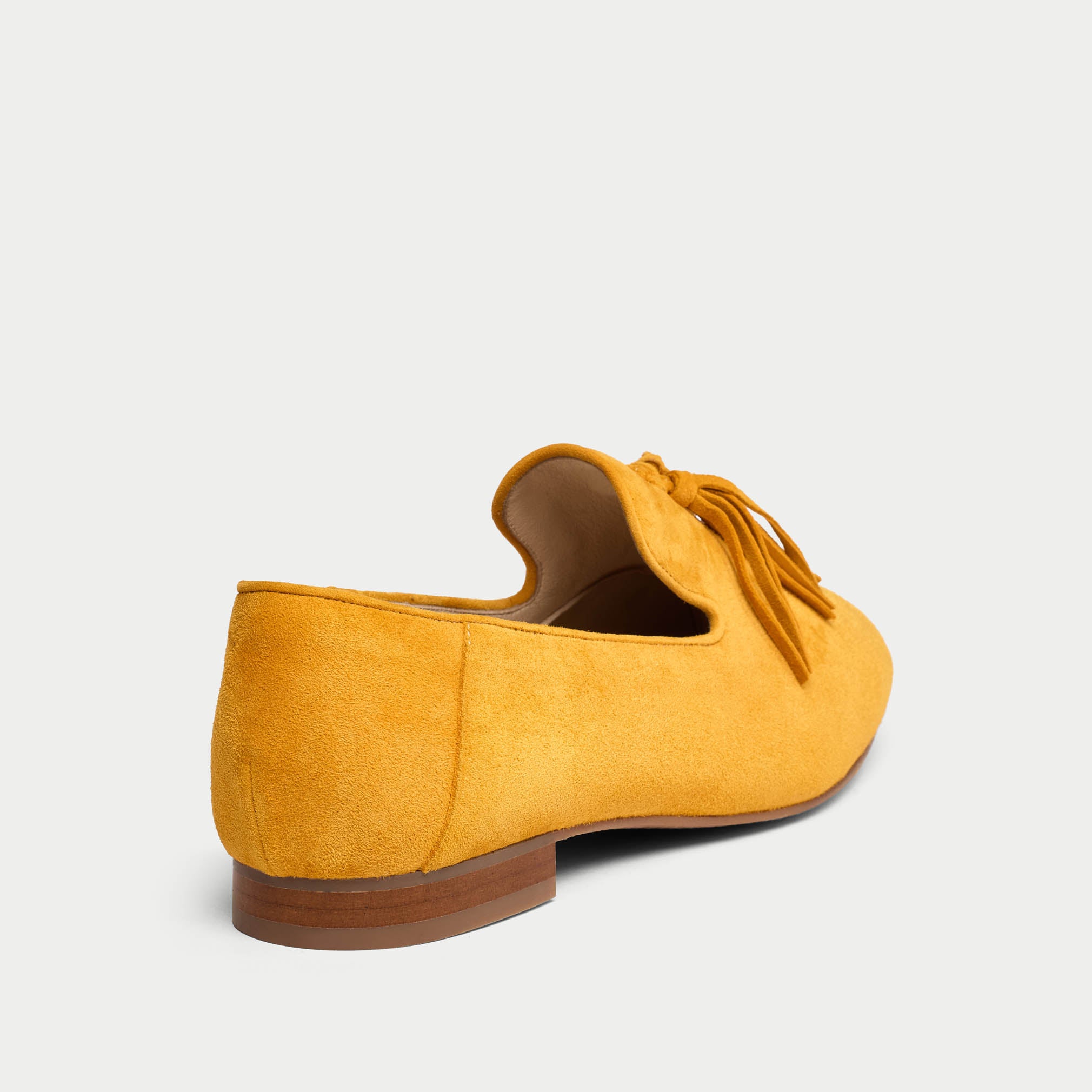 Freya - Mustard suede