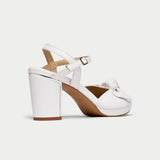 Lizzie - White Leather