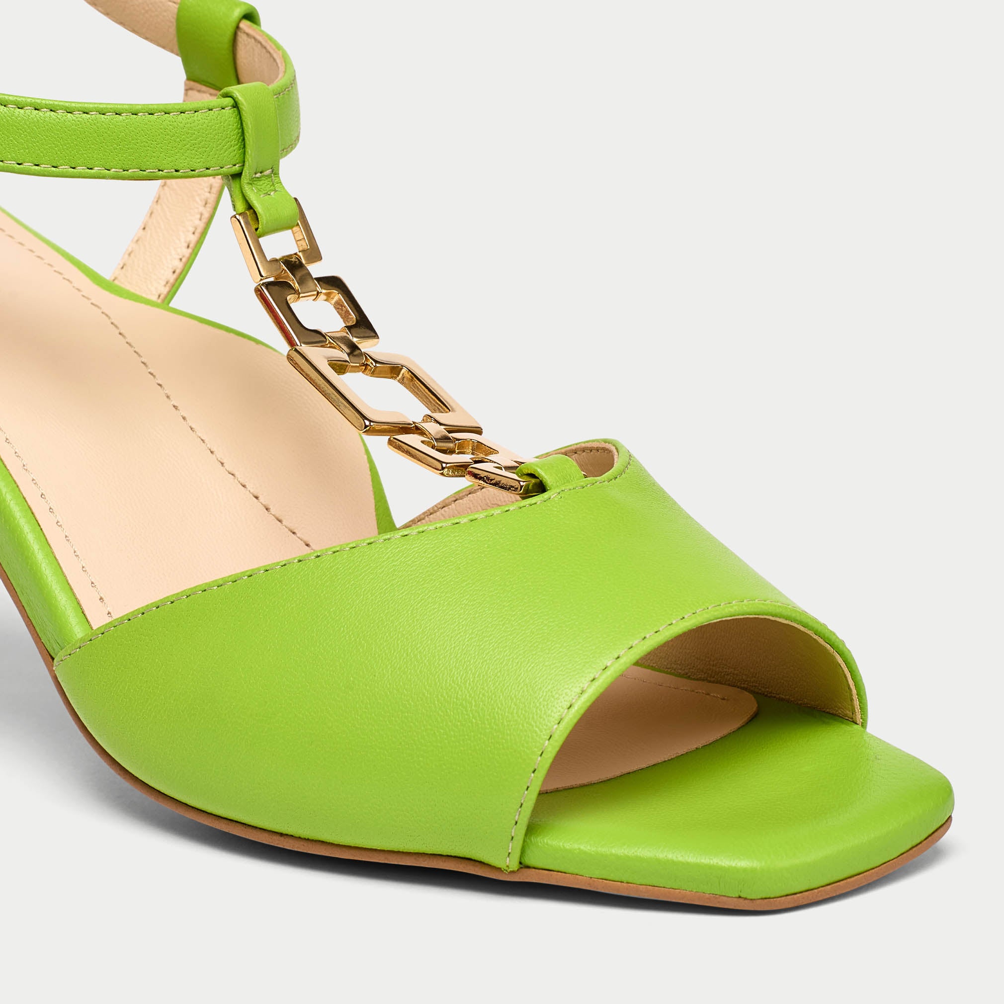 Femme Los Angeles lime green heels online