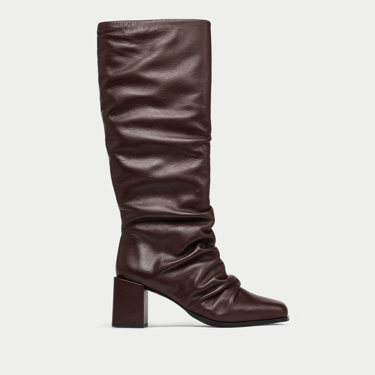 Willow - Brown Leather Boots (image 1)