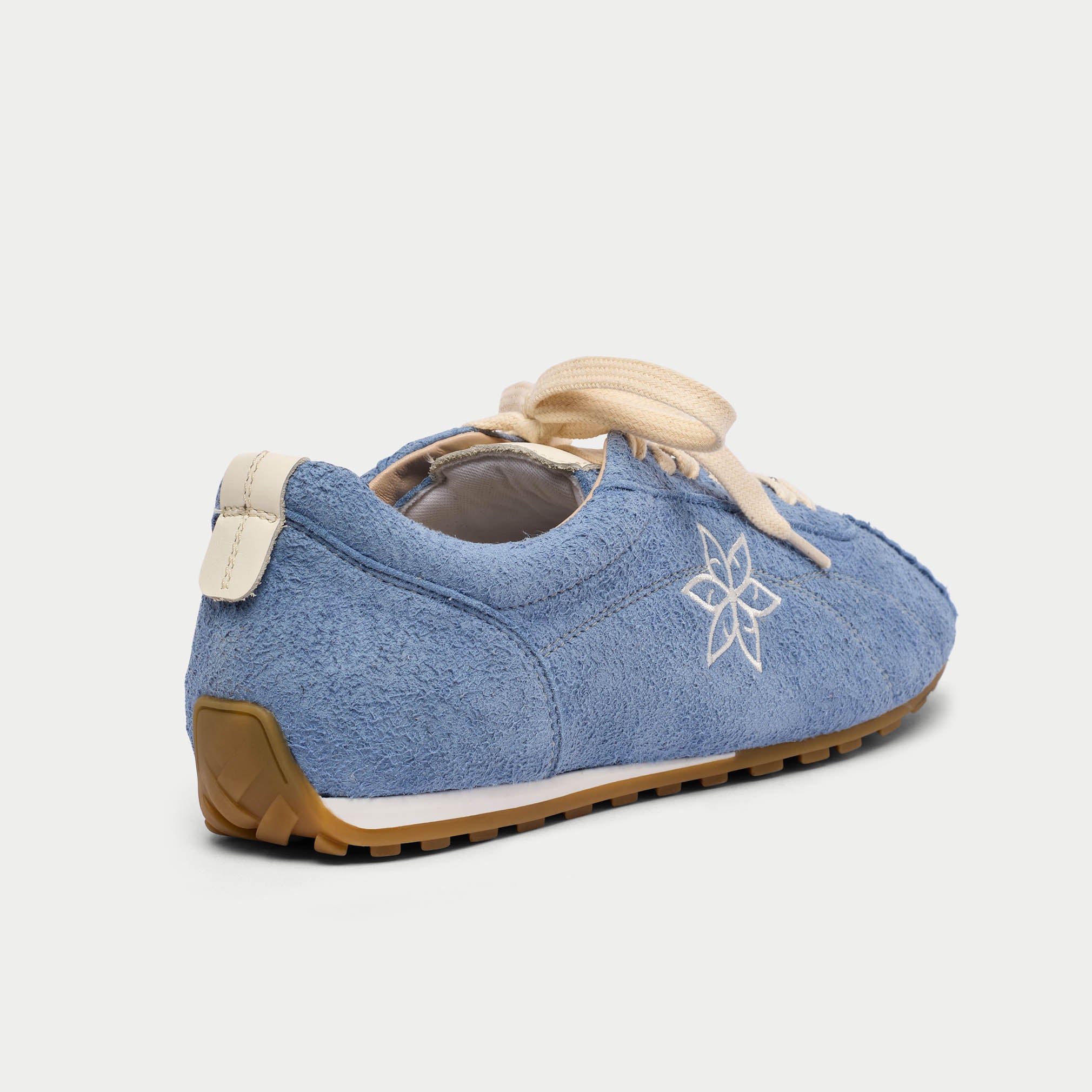 Star - Cherry Suede Wide Fit Sneakers