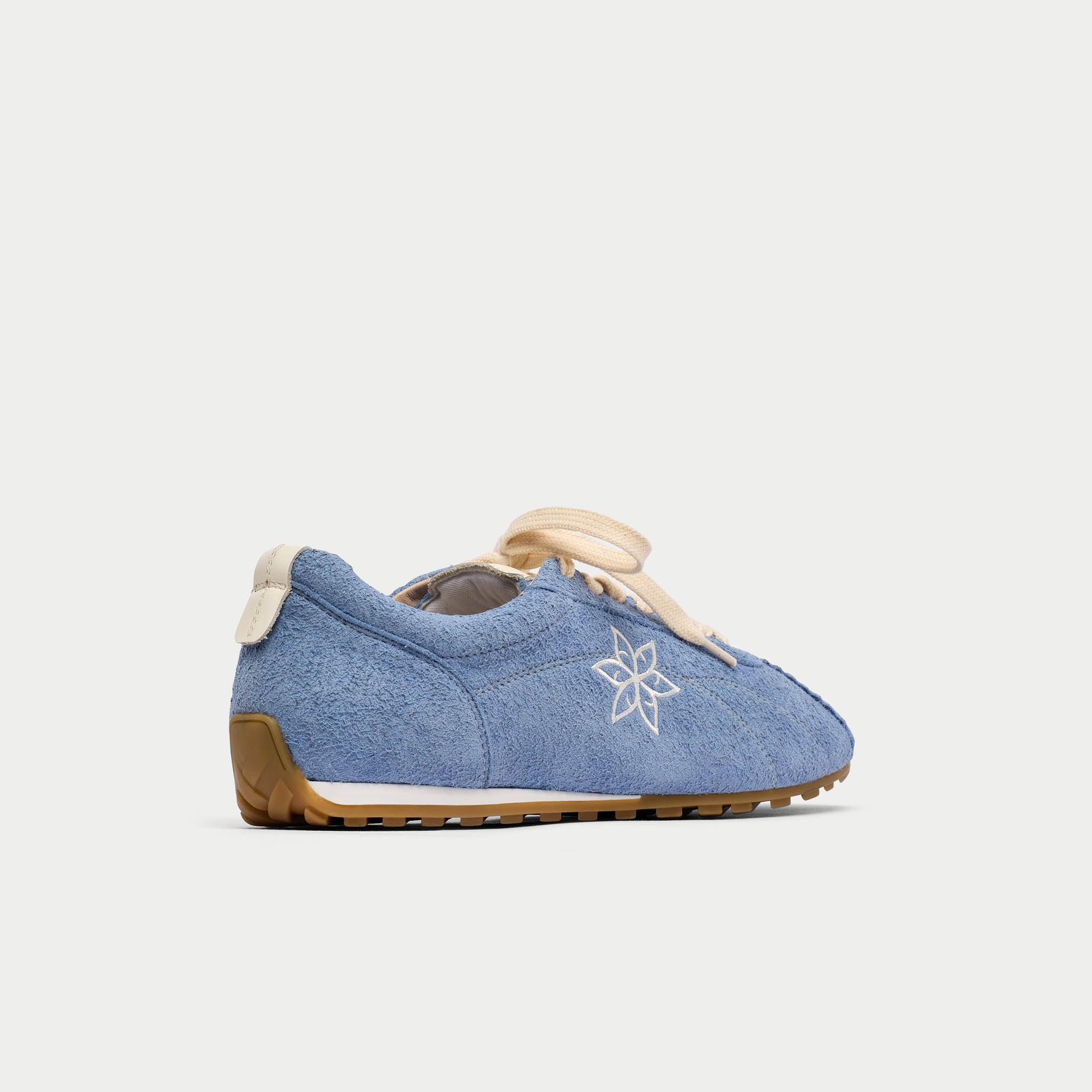 Star - Cherry Suede Wide Fit Sneakers
