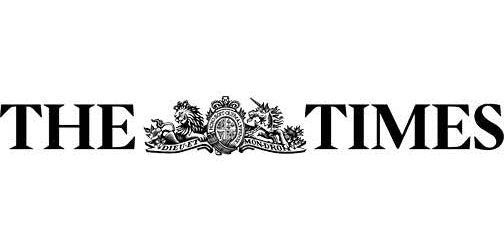 The times logo press feature