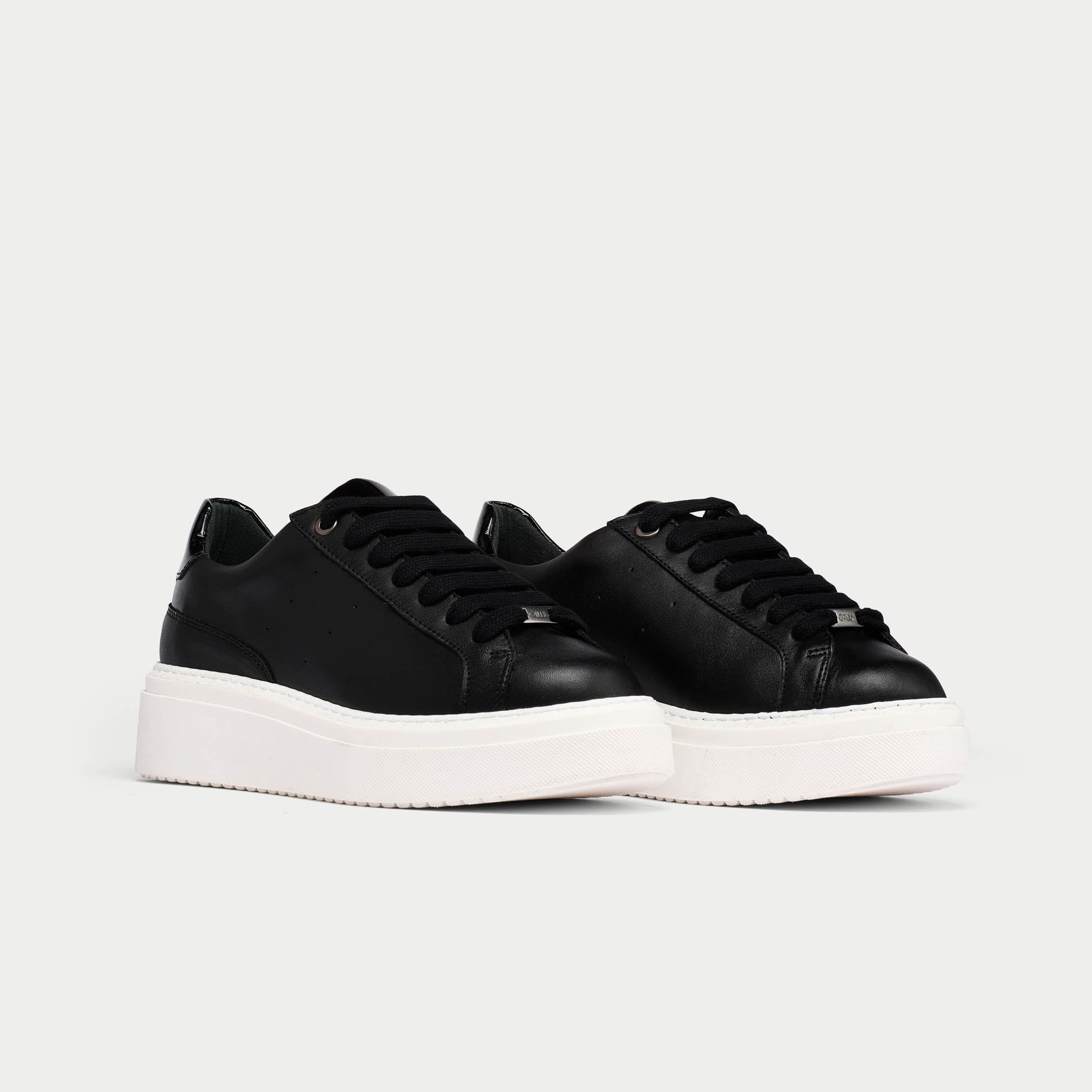 Calla Shoes | Comet | Black Leather trainers