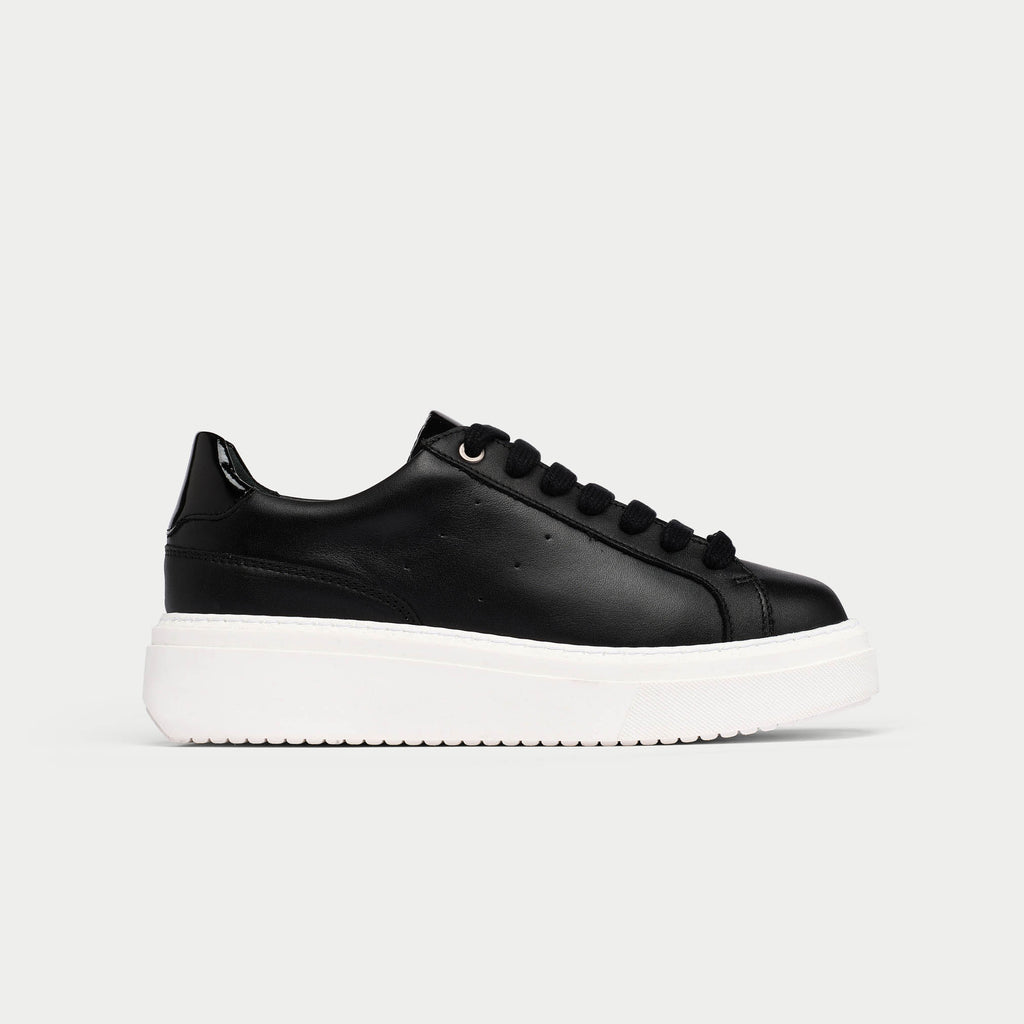 Calla Shoes | Comet | Black Leather trainers