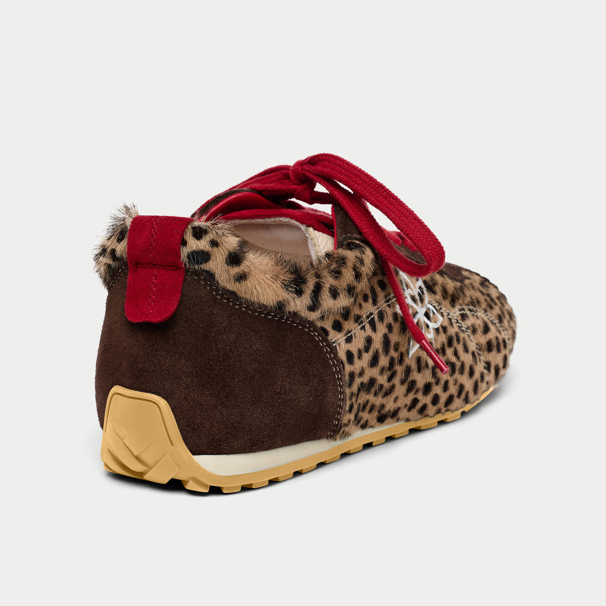 Aurora - Cheetah Wide Fit Trainers