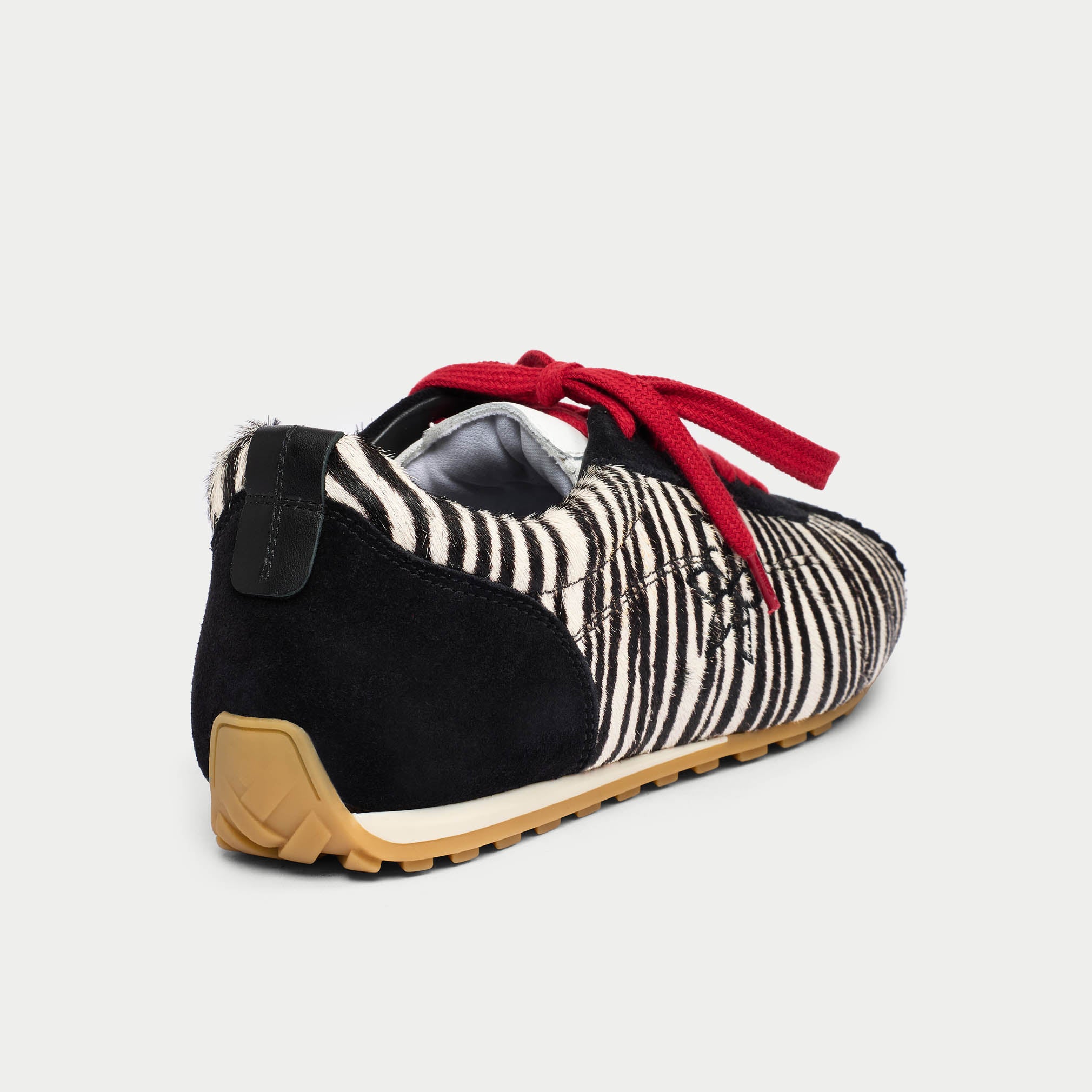 Aurora - Zebra Wide Fit Trainers