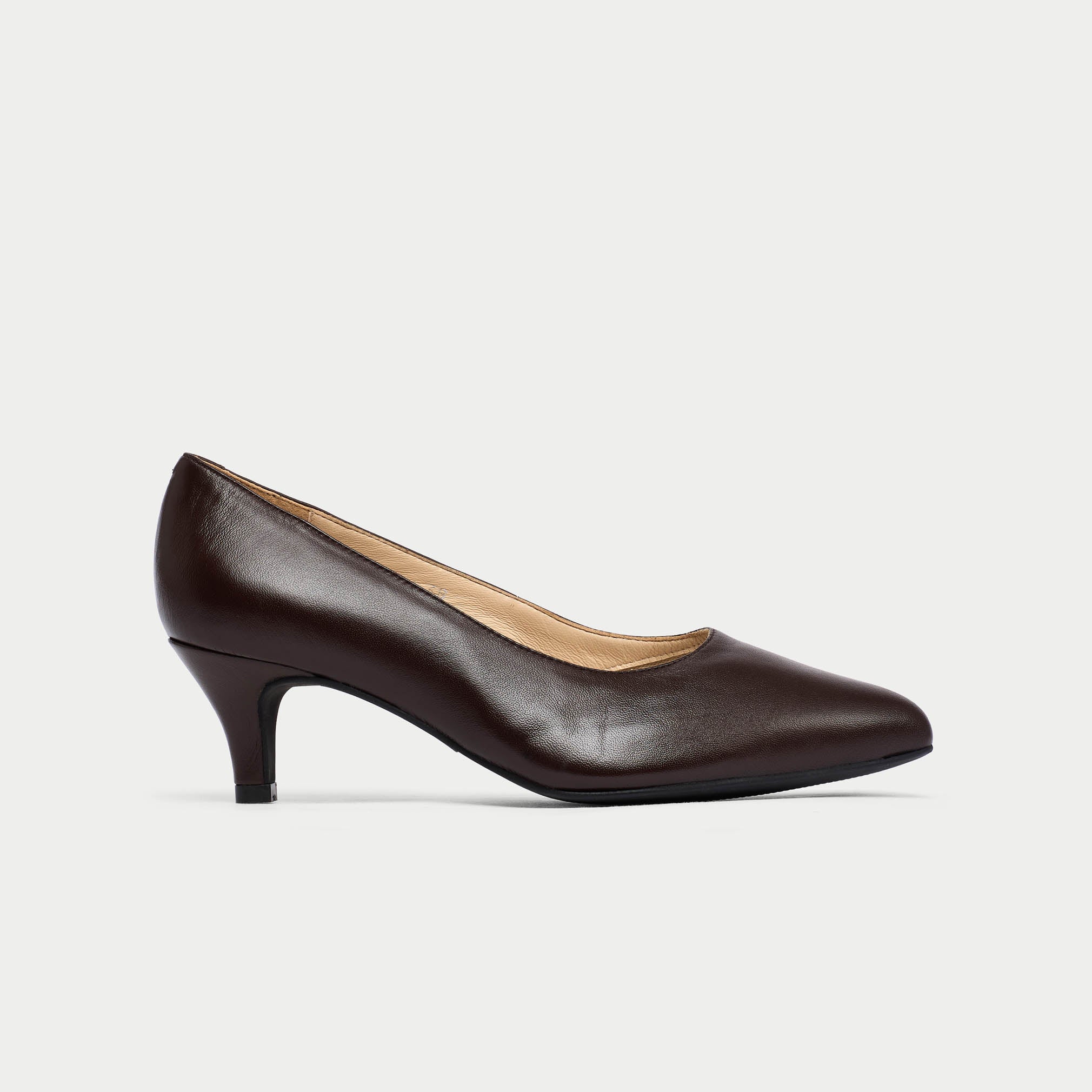 Ava - Coffee Leather Courts