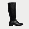 Bella - Black Leather Boots