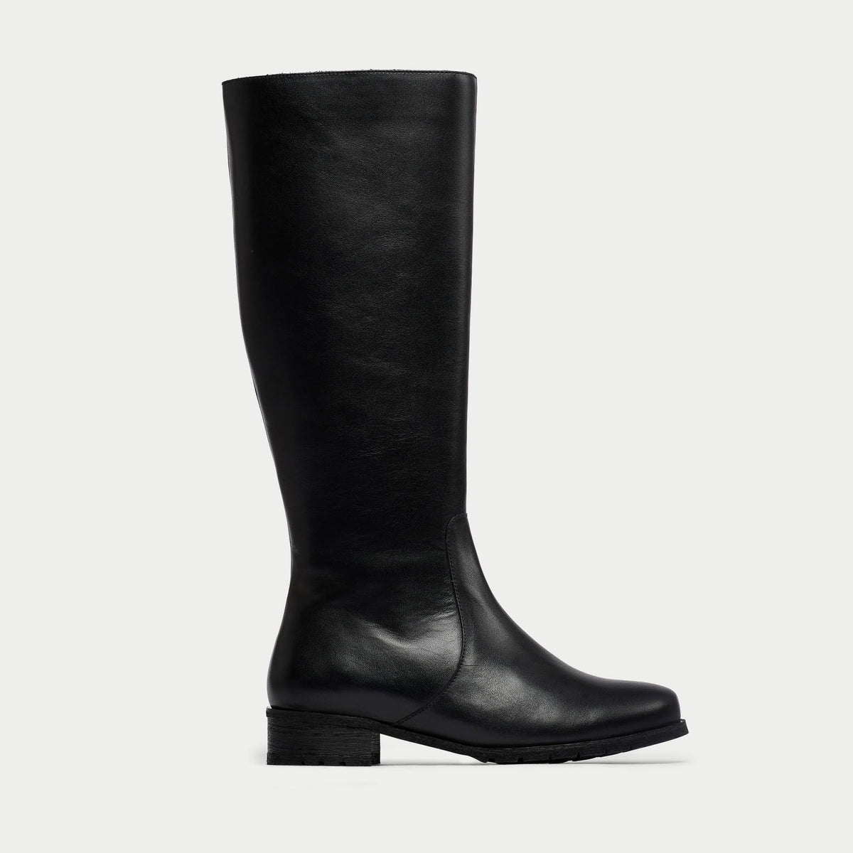 Bella - Black Leather Boots