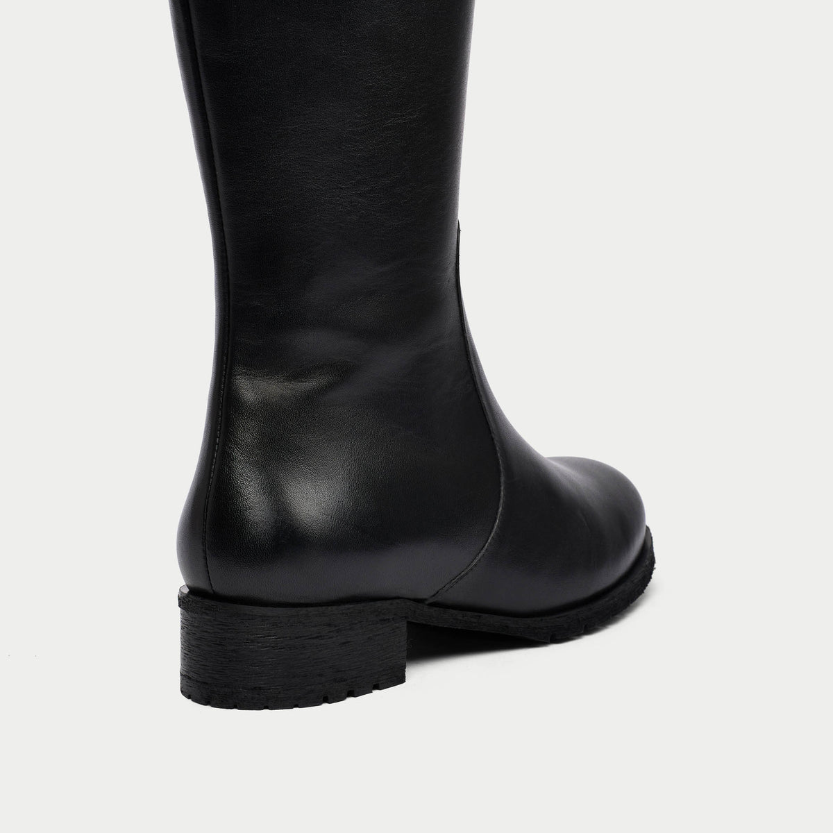 Bella - Black Leather Boots (image 3)