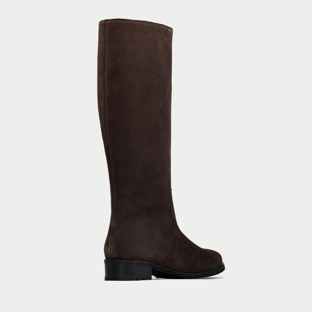 Bella - Espresso Suede Boots