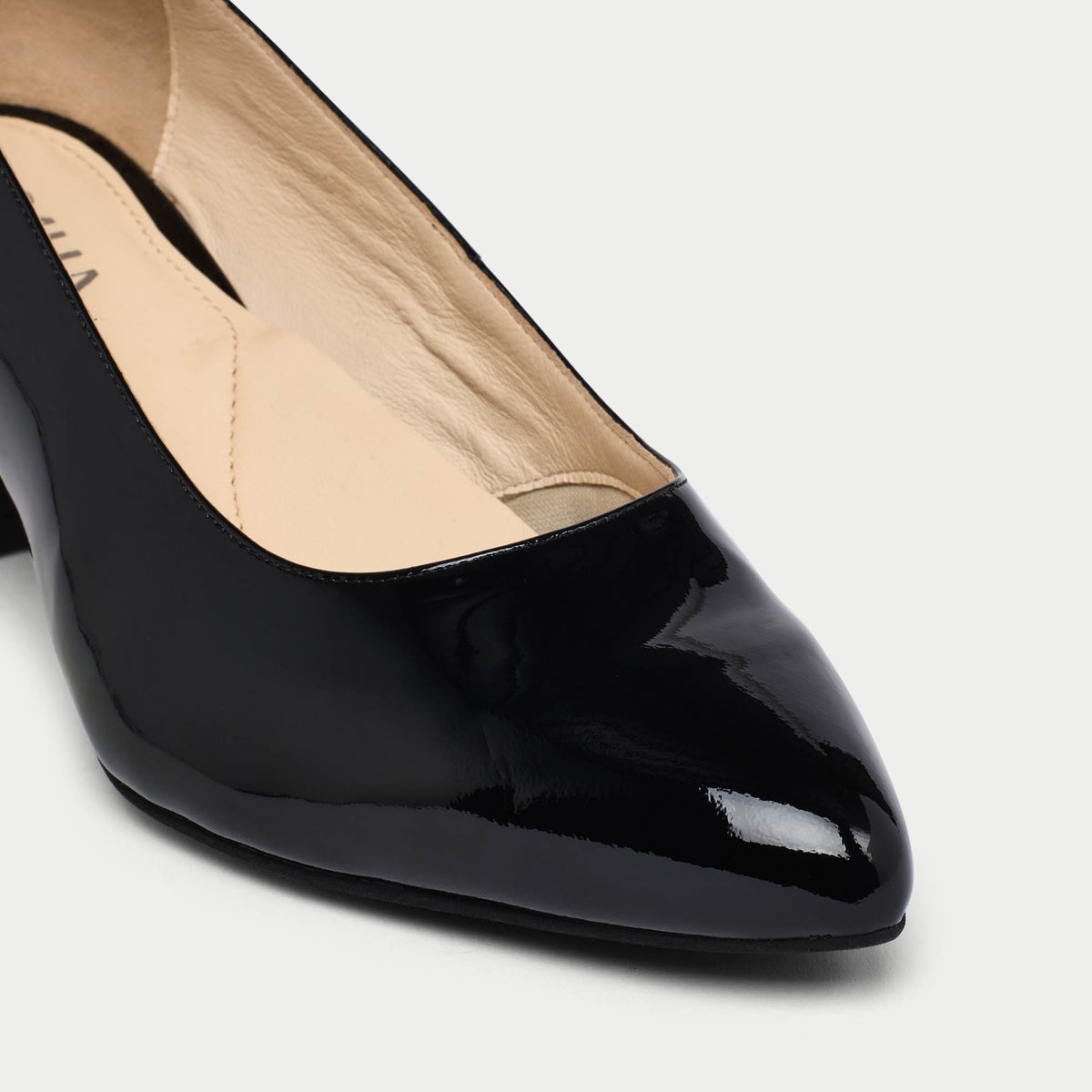 Hallie - Black Patent Leather Pumps (image 5)
