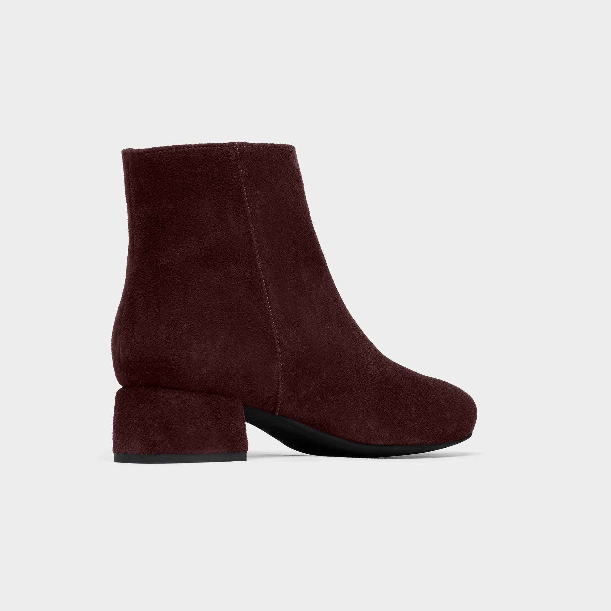 Lucy - Chocolate Suede Boots