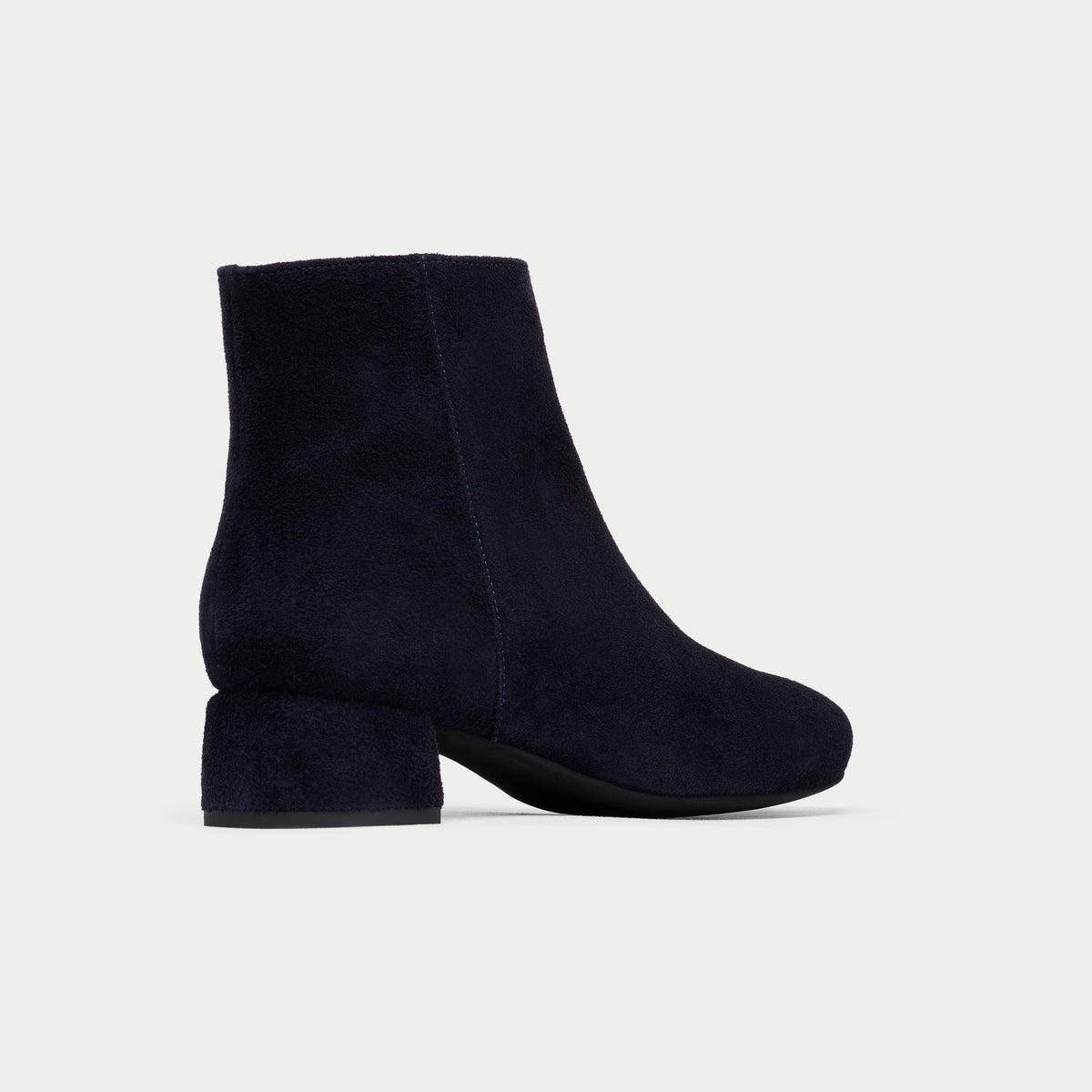 Lucy - Dark Navy Suede Boots (image 5)