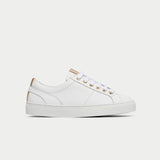 side view of luna white and champagne