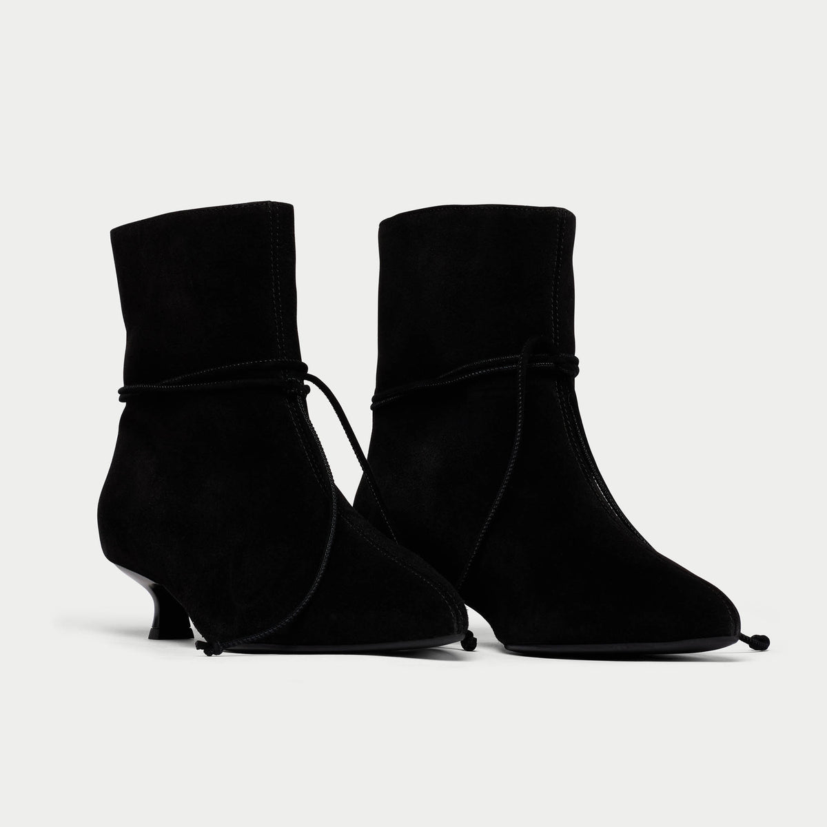 Maisie - Black Suede Boots (image 2)
