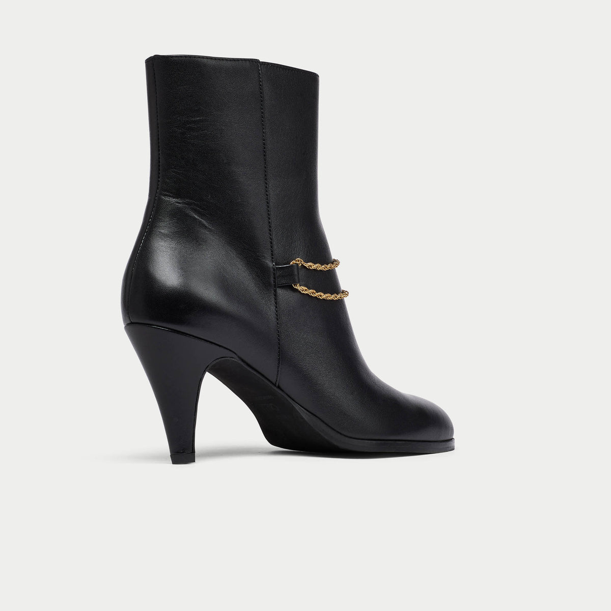 Maya - Black Leather Boots (image 6)