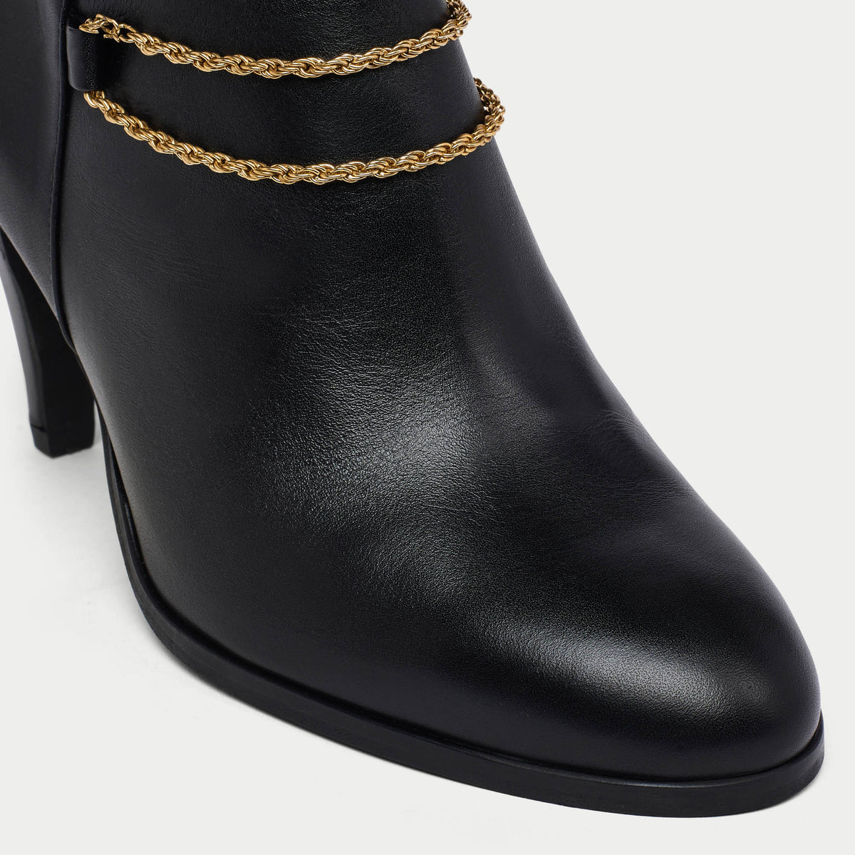 Maya - Black Leather Boots (image 4)