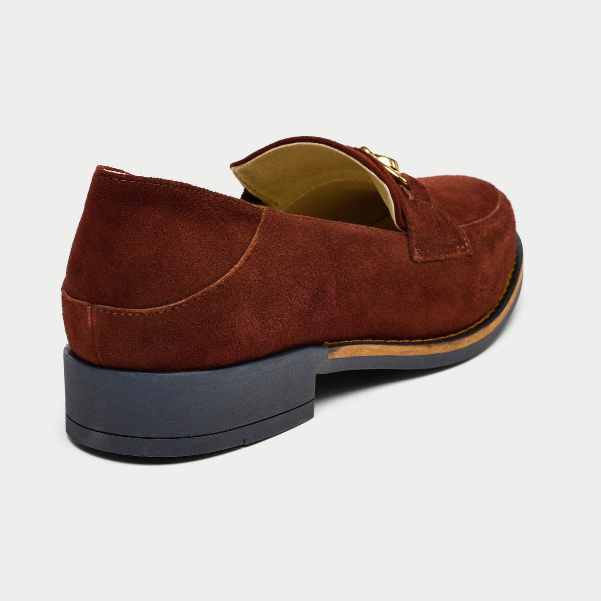 Meredith - Brown Suede Loafers (image 5)
