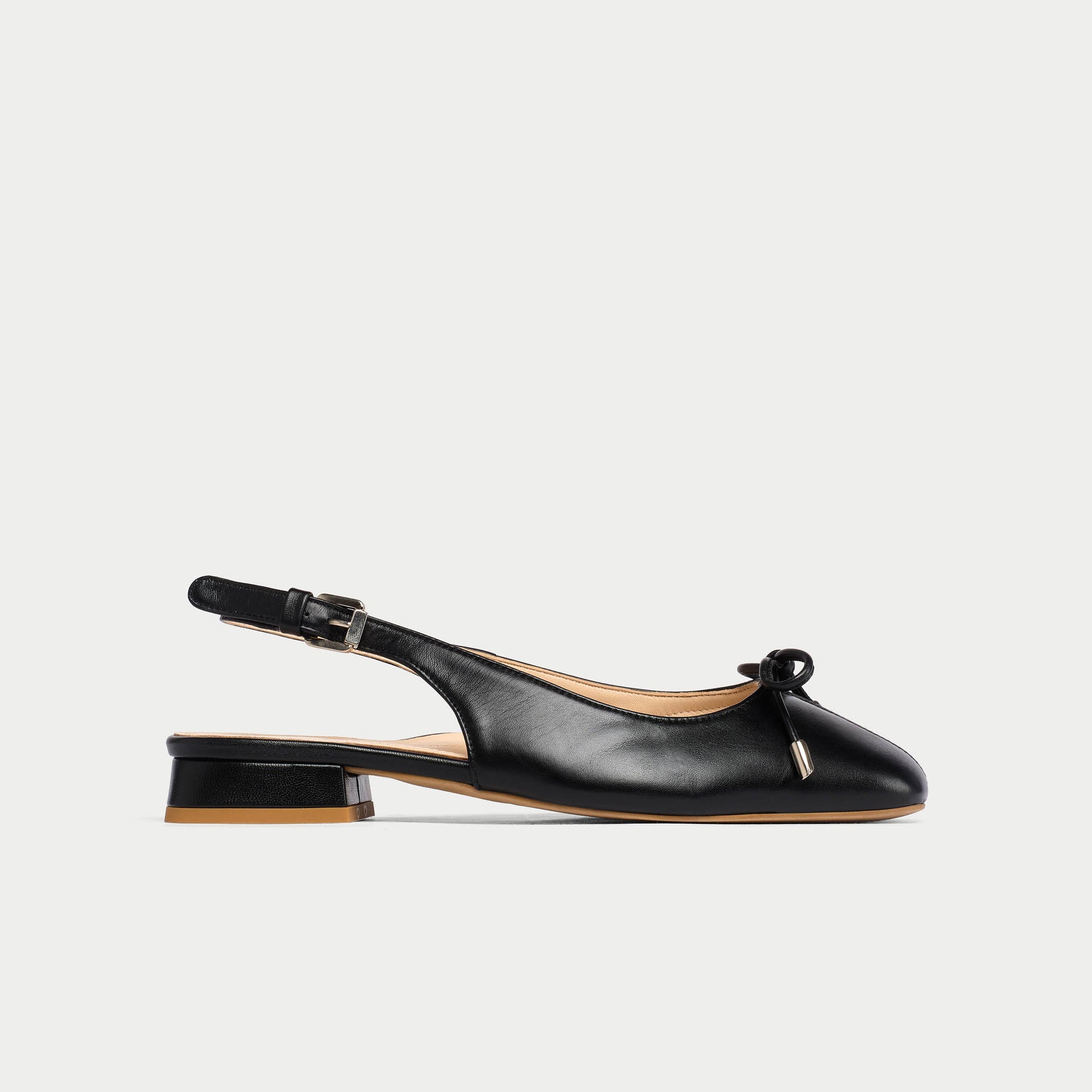 Petra Leather Slingbacks