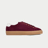 star cherry suede sneakers for bunions side view
