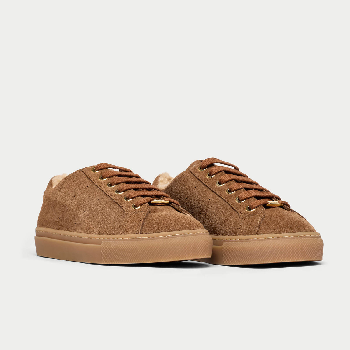 Star - Mocha Borg Wide Fit Trainers (image 2)