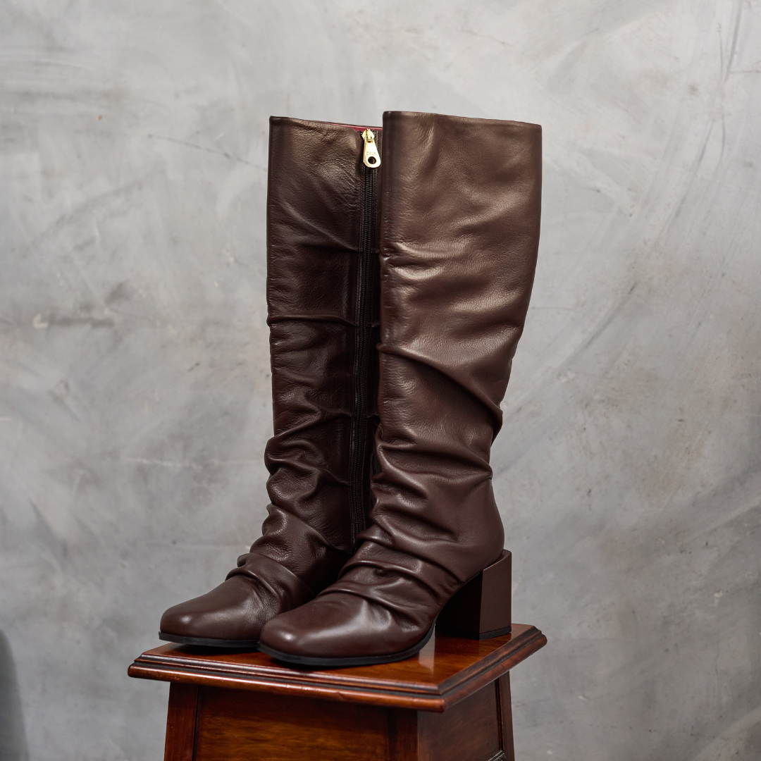 Willow - Brown Leather Boots (image 7)