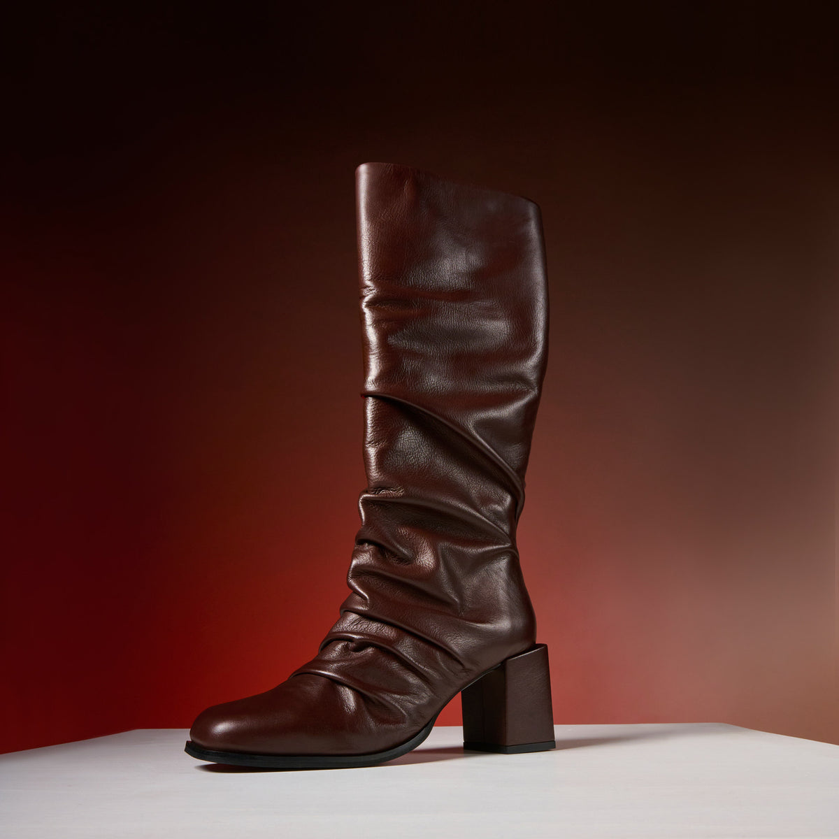 Willow - Brown Leather Boots (image 2)